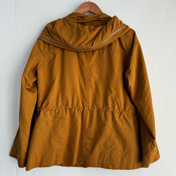 Tribal brand Mustard Hooded lightweight Jacket size large - Picture 8 of 9
